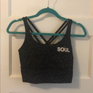 SoulCycle x Lululemon Long Line Energy Bra